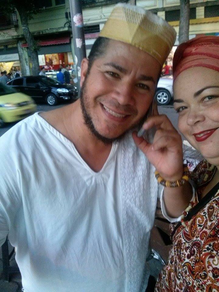 Marcelo Fritz e Ekedy Débora — julho de 2015